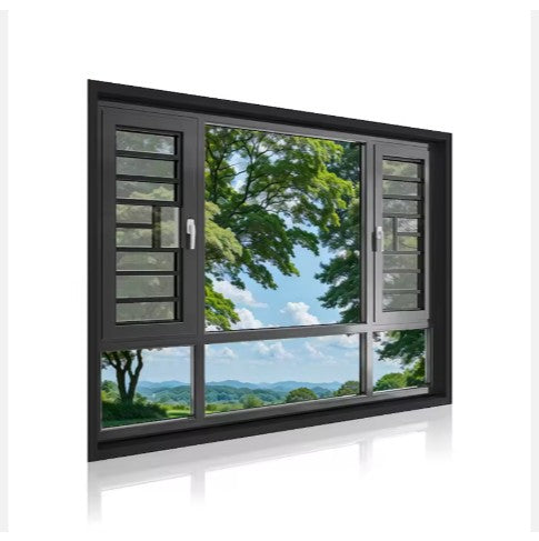 Simple Glass Double Door