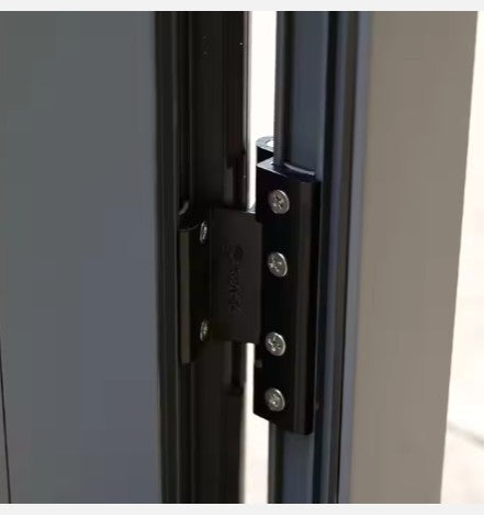 Aluminum Double Tempered Glass Door