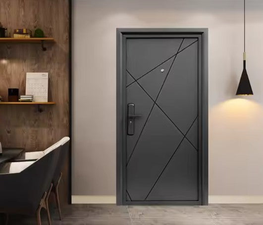 Polished Steel Door