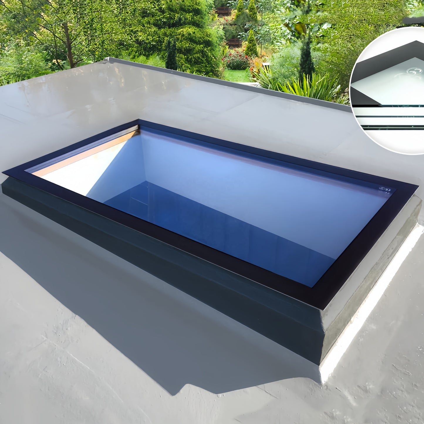 Window High Quality Skylight Aluminum Alloy Fixed Roof