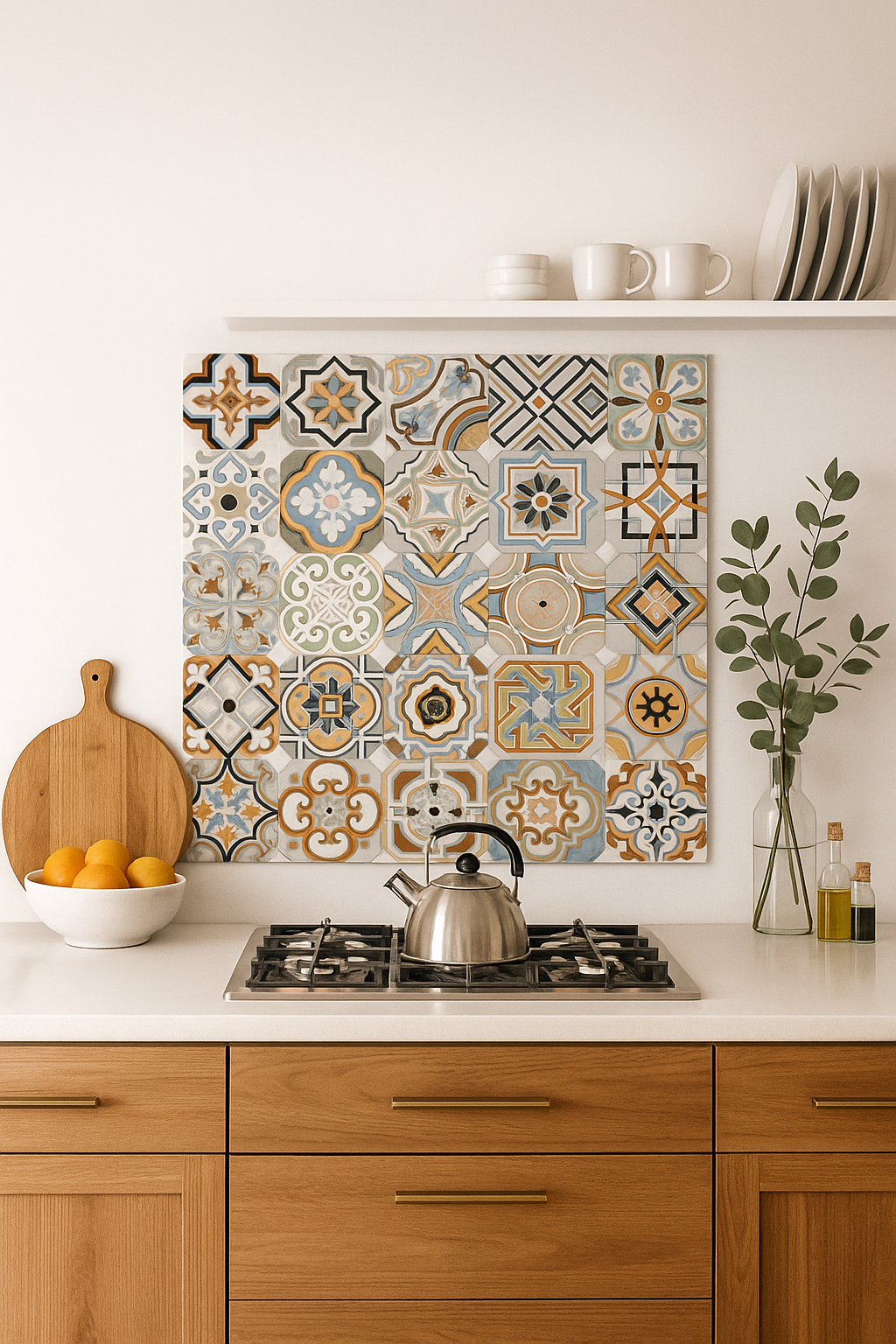 Handmade cement tile - Classical & Flora