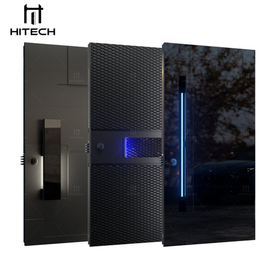 Soundproof Waterproof Solid Wooden Pivot Door