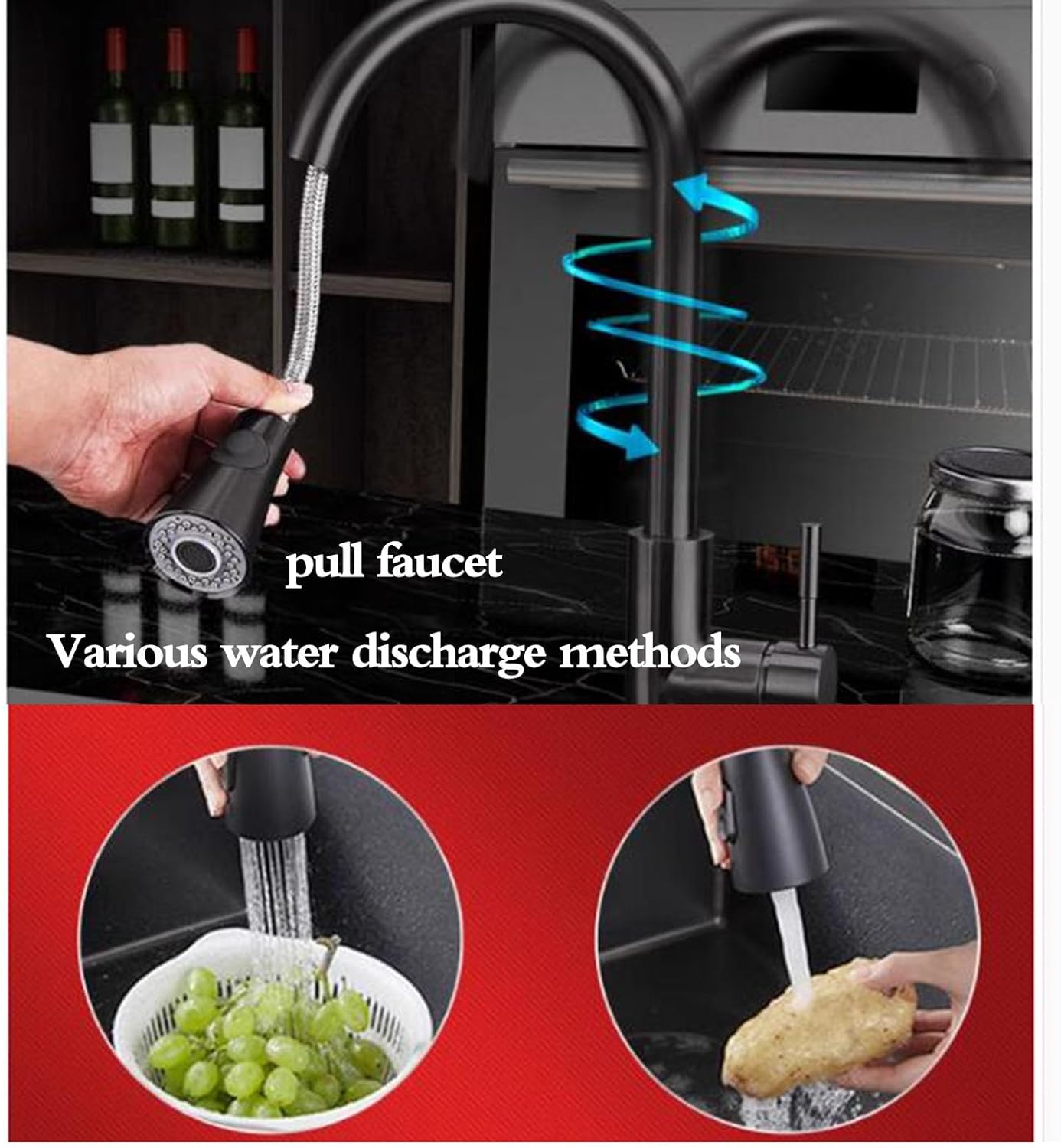 Kitchen Sink Waterfall Faucet
