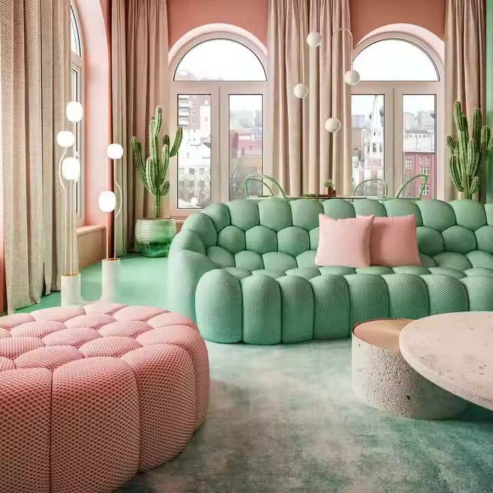 Velvet Bliss Sofa