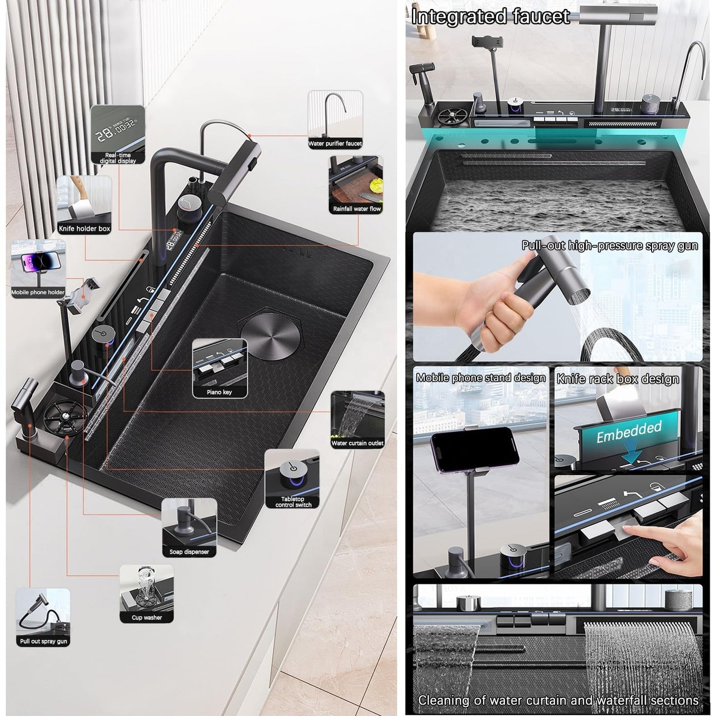 Multifunction Kitchen Sink