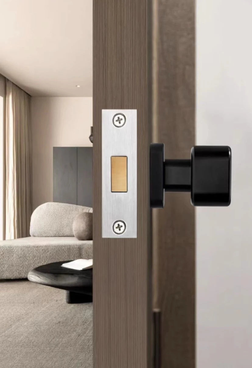Door Handle Security-protection Door Lock Cerradura Puerta Handle Cerraduras Inteligente Para Puertas  Knob Fechadura Digital