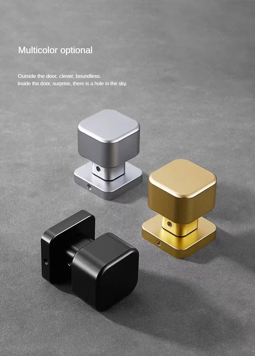 Door Handle Security-protection Door Lock Cerradura Puerta Handle Cerraduras Inteligente Para Puertas  Knob Fechadura Digital