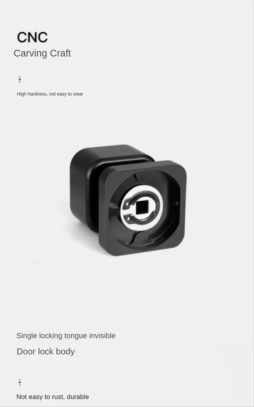 Door Handle Security-protection Door Lock Cerradura Puerta Handle Cerraduras Inteligente Para Puertas  Knob Fechadura Digital