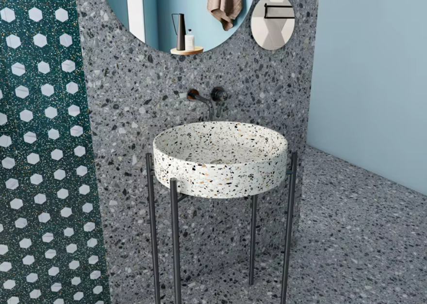 Terrazzo Floor 60x60 Floor Tiles
