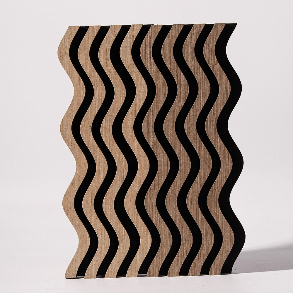 Slat Wood Acoustic Wall Panels Sound Absorbing