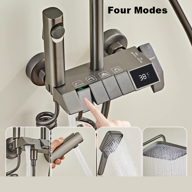 Wall Mounted  Rain Shower