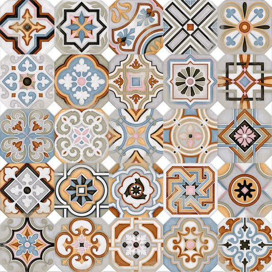 Handmade cement tile - Classical & Flora