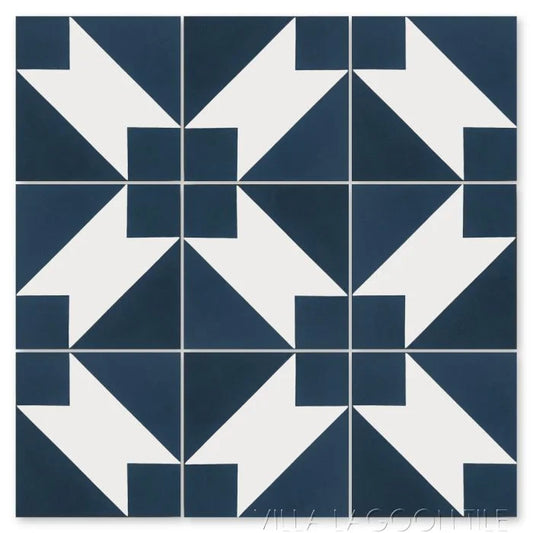 - Handmade cement tile - Geometric Designs